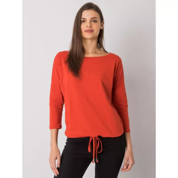  Ženska bluza BASIC FEEL GOOD RV-BZ-4691.37P TEMNO ORANŽNA 