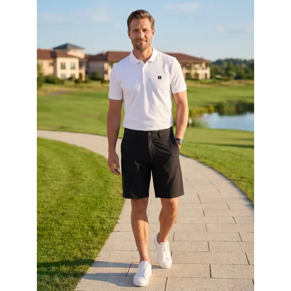  Moške kratke hlače ALTISPORT ATS SHORT CLASSIC-FIT 9 ČRNA 