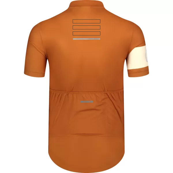  Moški kolesarski dres NORDBLANC CAMEL NBSMF8079 RJAVA 