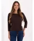 Ženska bluza BASIC FEEL GOOD RV-BZ-4691.40P TEMNO RJAVA