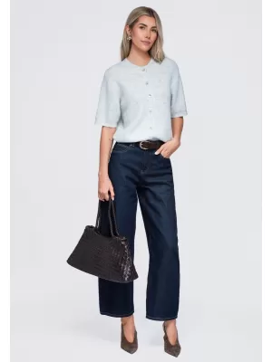 Ženska bluza OMBRE OW-TS-E0091 SIVA