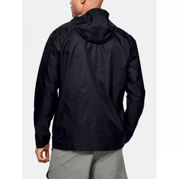 Moška jakna UNDER ARMOUR CLOUDBURST STORM SHELL 1350950-001 ČRNA 