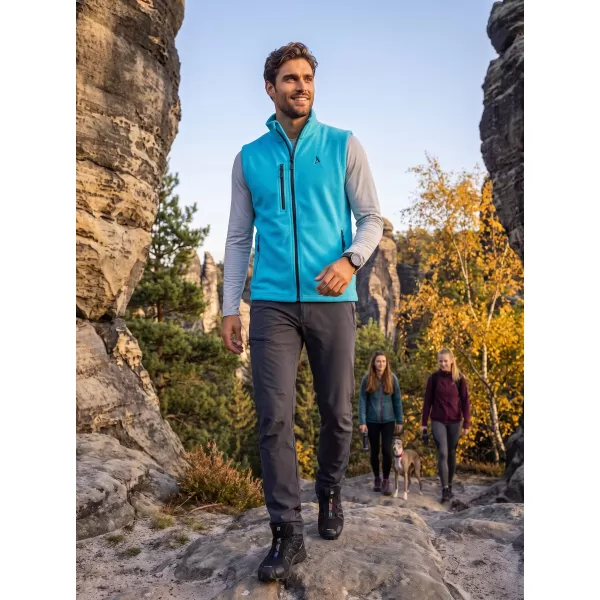  Moški brezrokavnik iz flisa ALTISPORT ALM002525 TURKIZNA 