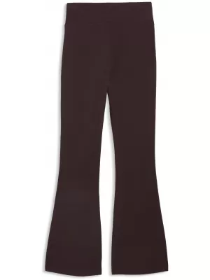 Ženske pajkice PUMA ESS HIGH-WAIST FLARED LEGGINGS 63154233 ČOKOLADNI FONDI