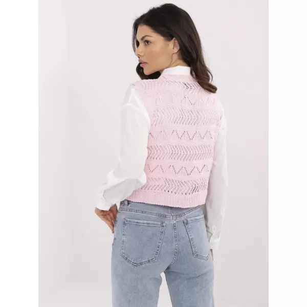  Ženski pulover SUBLEVEL D93076J90849A SVETLO ROZA 