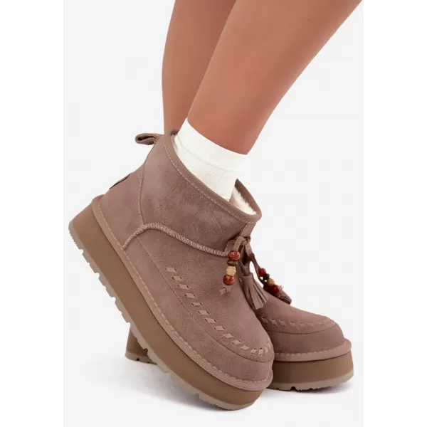  Ženski čevlji BIG STAR SHOES UU274679 BEŽ 