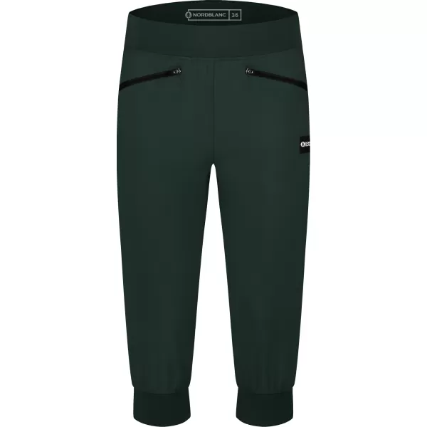  Ženske kratke hlače NORDBLANC BREZZA NBSPL8353 TEMNO ZELENA 