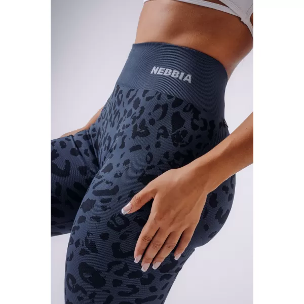  Ženske pajkice NEBBIA PRIMAL 849 TEMNO MODRI LEOPARD 
