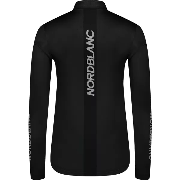  Ženski kolesarski dres NORDBLANC VELOFLOW NBSLF8105 ČRNA 