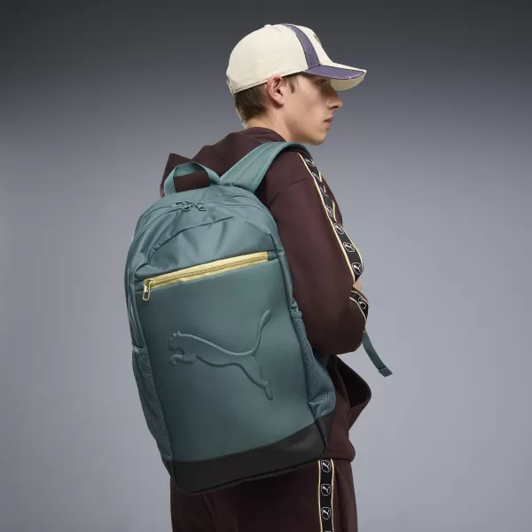  Nahrbtnik PUMA BUZZ GOLD BACKPACK 09299901 ZELIŠČNI VRT/ZLATO 