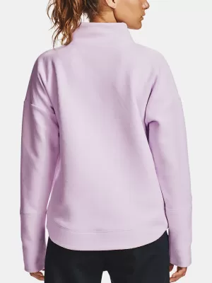 Ženski pulover UNDER ARMOUR RECOVER FLEECE WRAP NECK 1356347-570 VIJOLIČNA