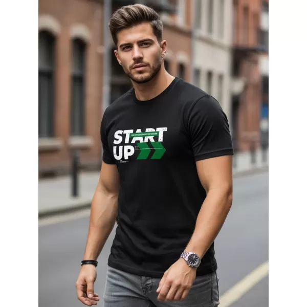  Moška majica s kratkimi rokavi DSTREET NX0150R-BK ČRNA 