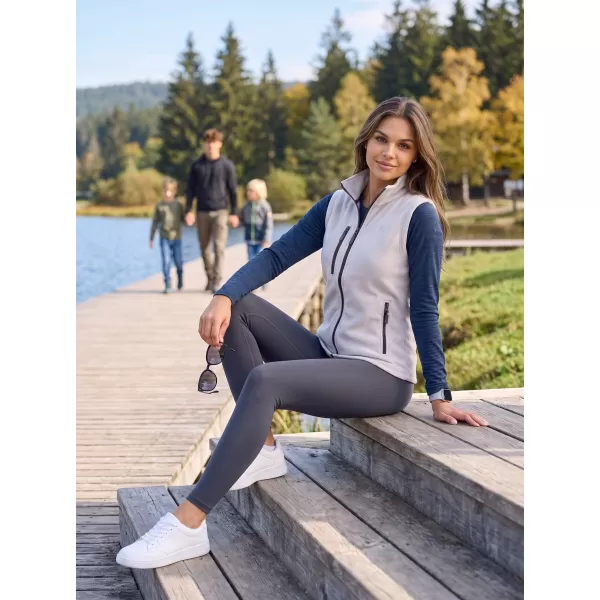  Ženski brezrokavnik iz flisa ALTISPORT ALW002525 SVETLO SIVA 