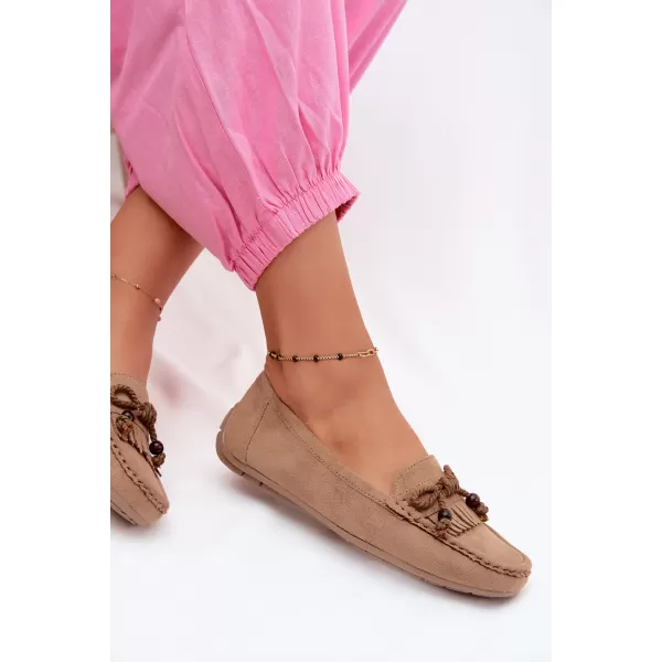  Ženski mokasini BOTO W2515 TAUPE 