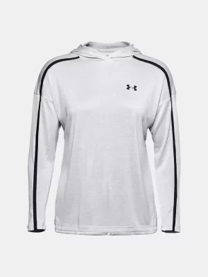 Ženski pulover UNDER ARMOUR TECH TWIST GRAPHIC HOODIE 1351977-014 SIVA