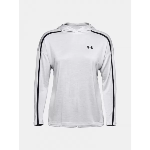 Ženski pulover UNDER ARMOUR TECH TWIST GRAPHIC HOODIE 1351977-014 SIVA 