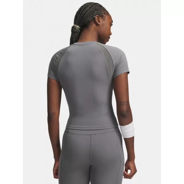  Ženska majica s kratkimi rokavi UNDER ARMOUR MOTION MESH SS 6011045-709 ZELENA 