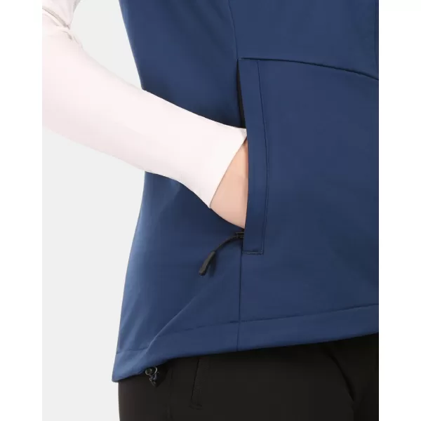  Ženski softshell telovnik KILPI NOIL-W 1L0116KI TEMNO MODRA 