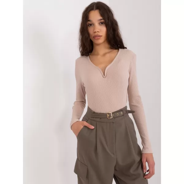  Ženska bluza BASIC FEEL GOOD RV-BZ-9206.20 BEŽ 
