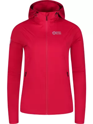Ženska softshell jakna NORDBLANC OUTLAND NBSSL8324 ROZA