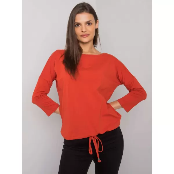  Ženska bluza BASIC FEEL GOOD RV-BZ-4691.37P TEMNO ORANŽNA 