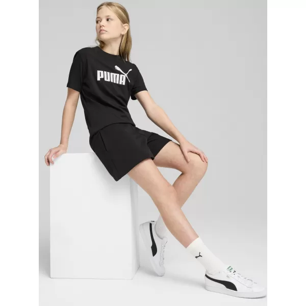 Otroška majica s kratkimi rokavi PUMA ESS NO. 1 LOGO TEE G 68489201 ČRNA PUMA 