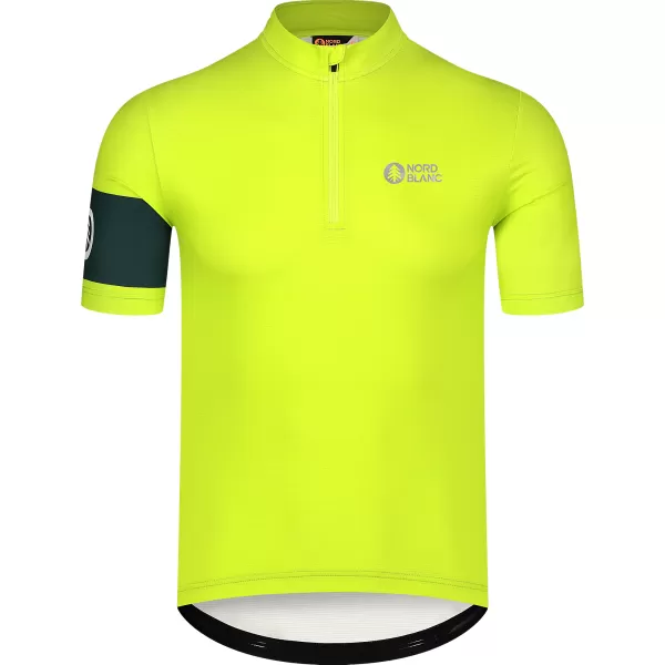  Moški kolesarski dres NORDBLANC CAMEL NBSMF8079 ZELENA 