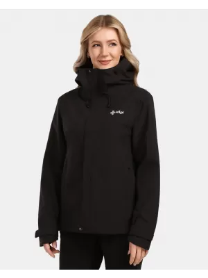 Ženska hardshell jakna KILPI MONTANA-W 1L0102KI ČRNA