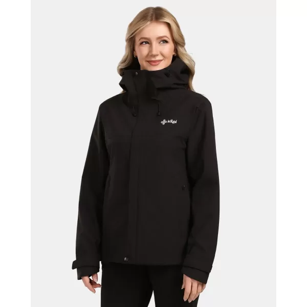  Ženska hardshell jakna KILPI MONTANA-W 1L0102KI ČRNA 