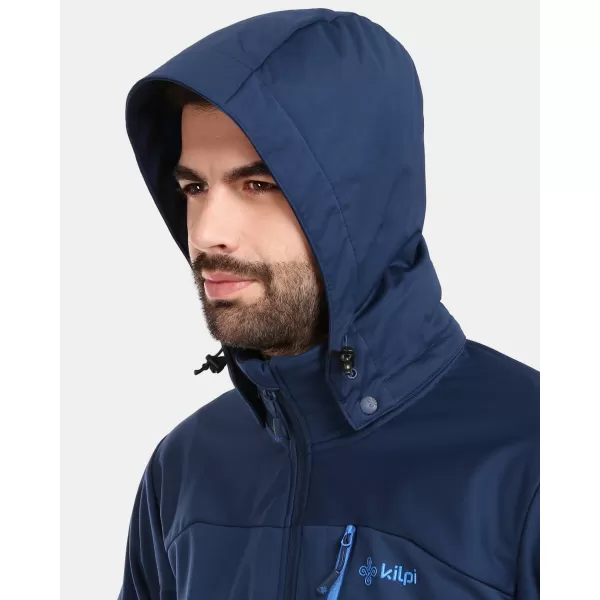  Moška softshell jakna KILPI ONTAVIO-M 1M0112KI TEMNO MODRA 