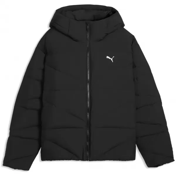  Ženski plašč PUMA HOODED DOWN PUFFER JACKET W 69458001 ČRNA PUMA 