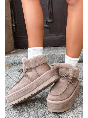 Ženski snežaki BIG STAR SHOES UU274215 BEŽ