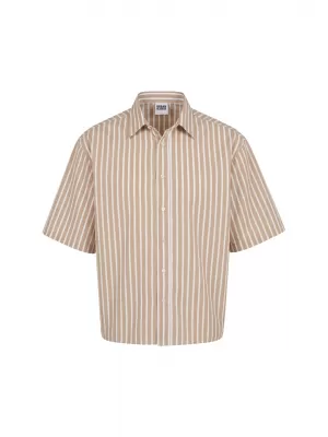 Moška srajca URBAN CLASSICS TB8218-21556 RJAVA MOKA