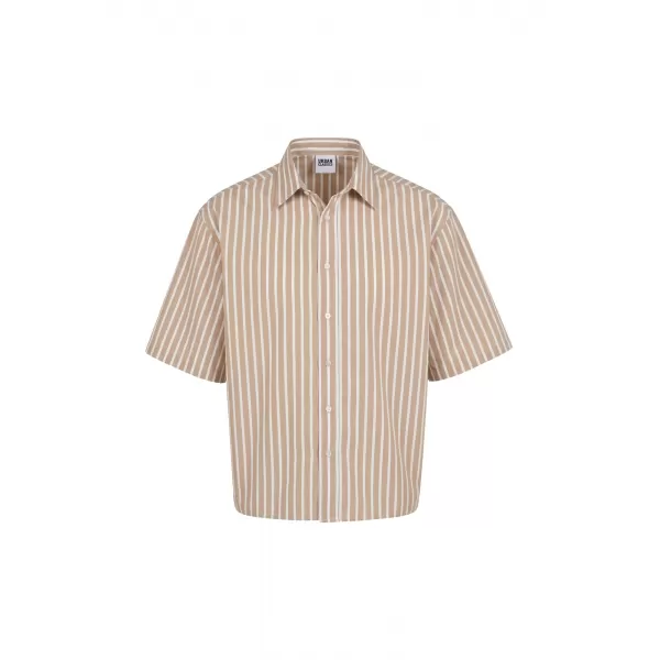  Moška srajca URBAN CLASSICS TB8218-21556 RJAVA MOKA 
