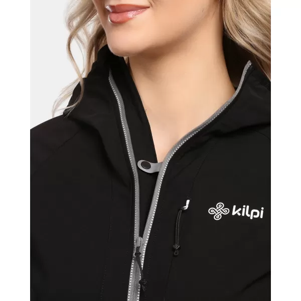  Ženska softshell jakna KILPI BALEO-W 1L0114KI ČRNA 