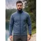 Moški pulover iz mikro flisa MALFINI FACTOR 852 TEMNI DENIM POUDARKI