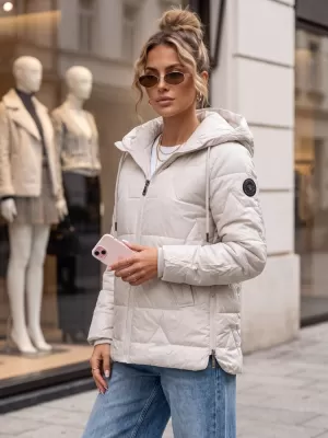 Ženska jakna DSTREET TY5798 SVETLO SIVA