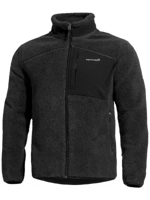 Moški pulover iz flisa PENTAGON SUMMIT SHERPA FLEECE K08063 ČRNA