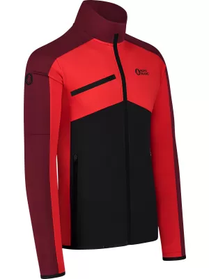 Moški powerfleece pulover NORDBLANC CUSP NBSFM8334 RDEČA