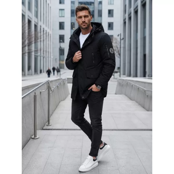 Moška jakna DSTREET TX5105 ČRNA 