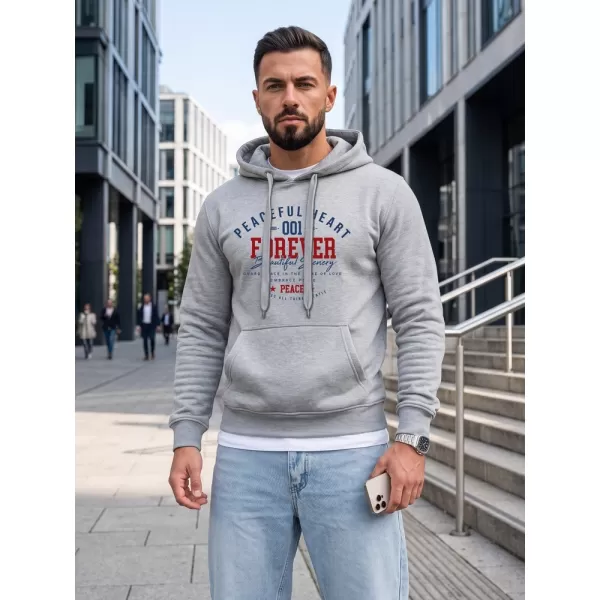  Moški pulover DSTREET NX5150BX-02-09 SVETLO SIVA 