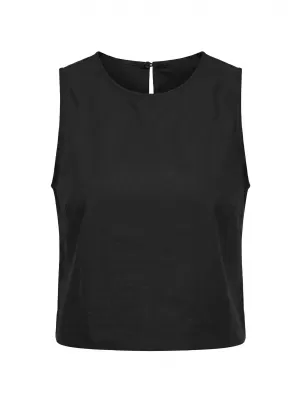 Ženski top URBAN CLASSICS TB8280-00007 ČRNA
