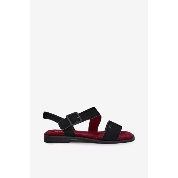  Ženske sandale BIG STAR SHOES TT274490 ČRNA 