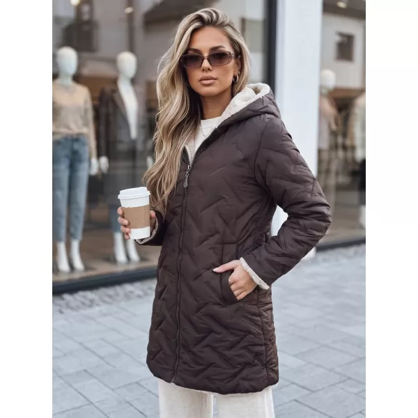  Ženska jakna DSTREET 1 TY5387 RJAVA 