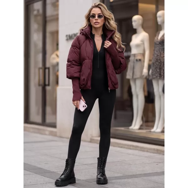  Ženska jakna DSTREET TY5898 BORDO 