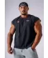 Moške majice brez rokavov NEBBIA OLYMPIA MUSCLE COVER 947 ČRNA