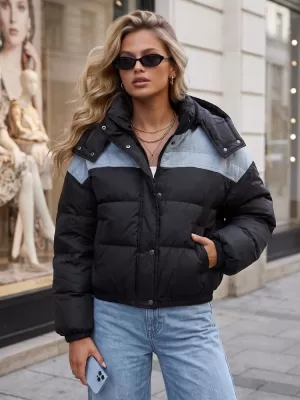 Ženska jakna DSTREET TY6087 ČRNA