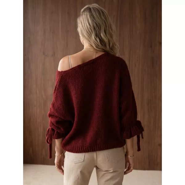  Ženski pulover DSTREET MY2567 BORDO 