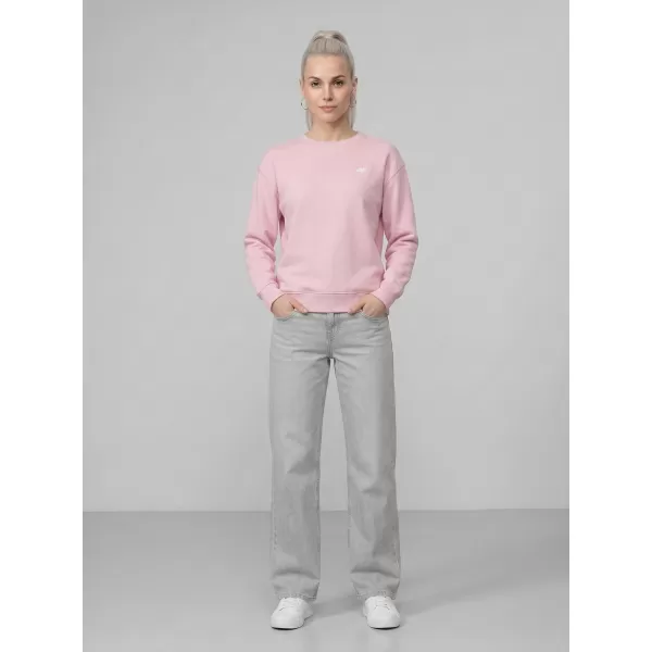  Ženski pulover 4F WMM00TSWSF2534 SVETLO ROZA 