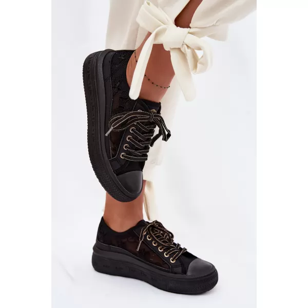  Ženske superge LEE COOPER LCW-26-44-4479 ČRNA 